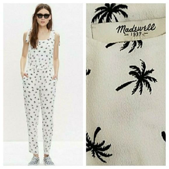 Madewell Pants - Madewell Summer Shoulder Tie Jumpsuit